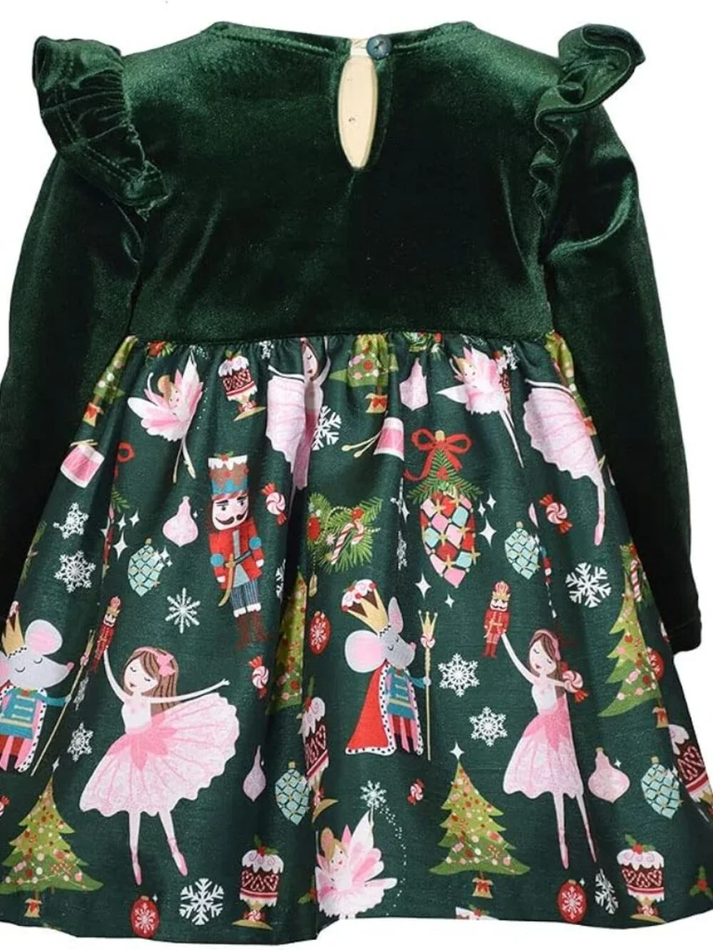 Bonnie Jean Girls Christmas Holiday Special Occasion Party Nutcracker Dress